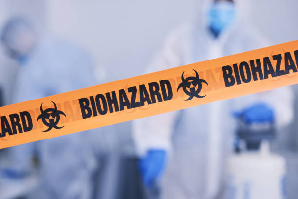 Professional Blood Cleanup technician working in Santa Rosa, CA